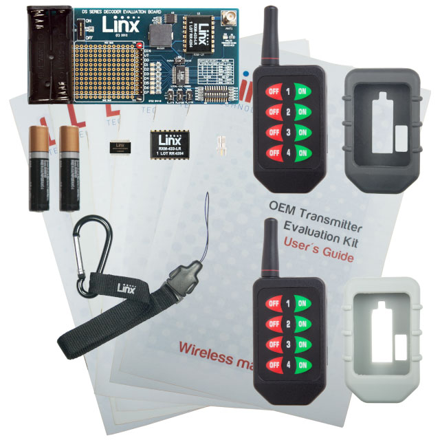 EVAL-433-HHLR Linx Technologies Inc.  Cartes de kits d'évaluation et de développement RF
